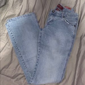 Vintage style flare jeans